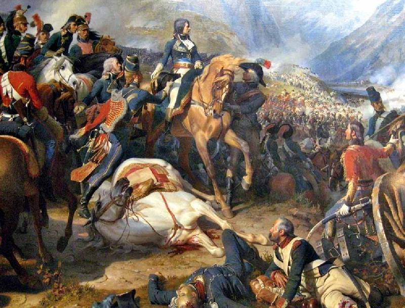 Henri Felix Emmanuel Philippoteaux Napoleon at the Battle of Rivoli china oil painting image